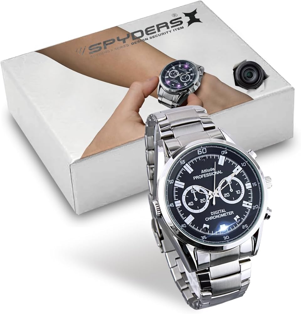 時計、カメラ セット Amazon.co.jp: スパイダーズX（SPYDERSX） スパイカメラ 1080P